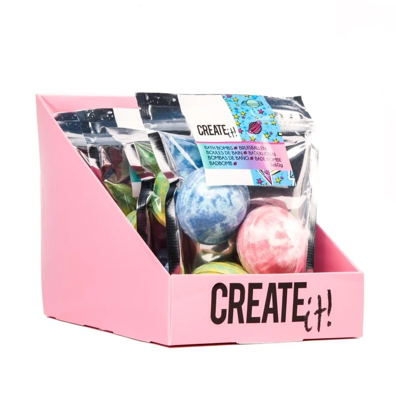 Canenco Create It! Fürdőbomba 3 darabos szett - galaxy