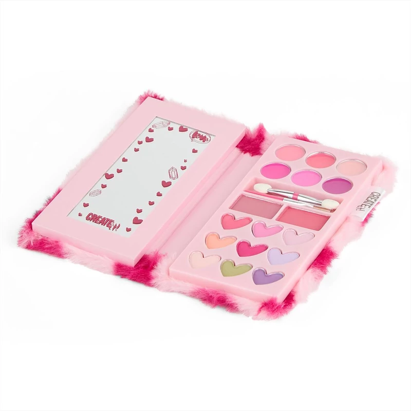Canenco Create It! Bolyhos szívek make-up szett