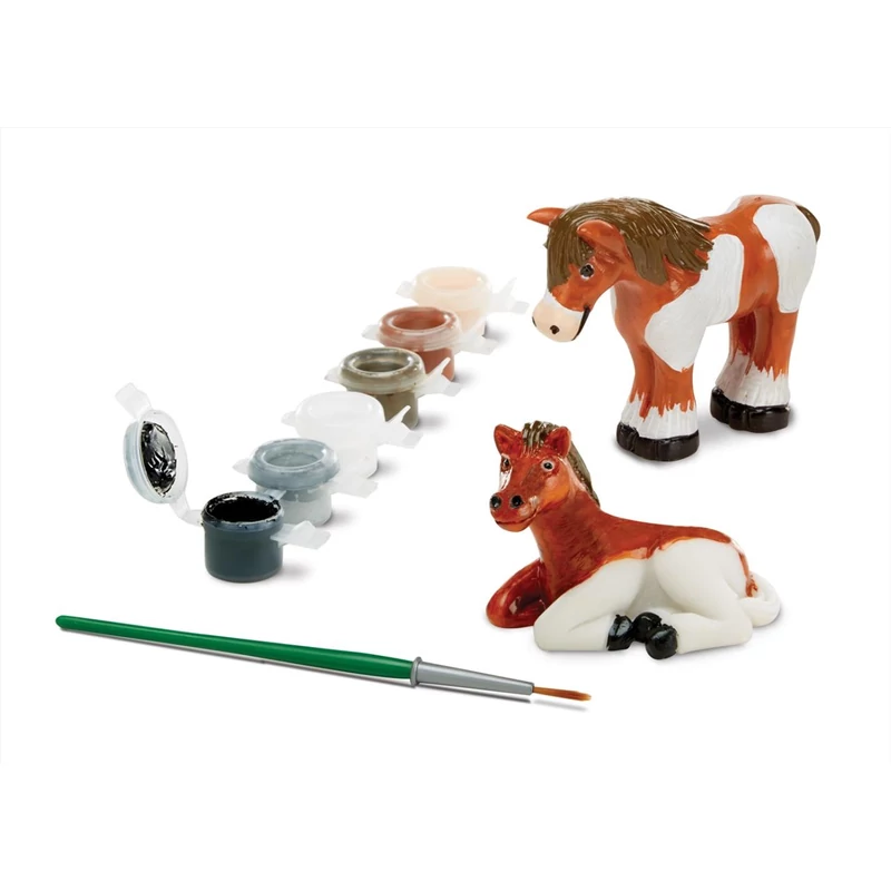 Melissa & Doug Kreatív játék, Díszítsd fel! paripák