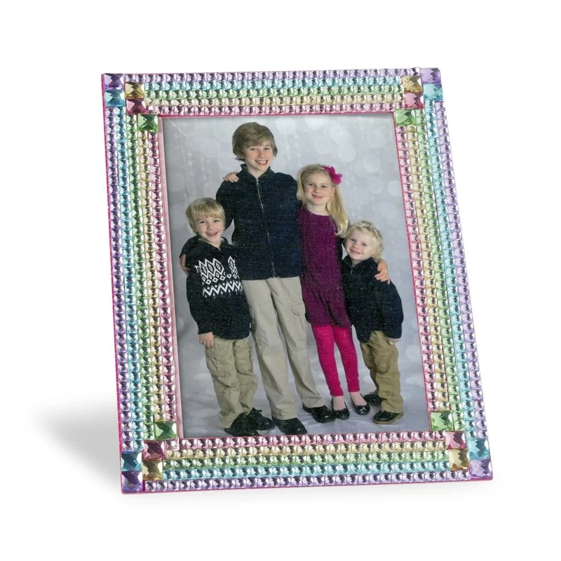 Melissa & Doug Kreatív játék, Kristályos képkeret készítő szett