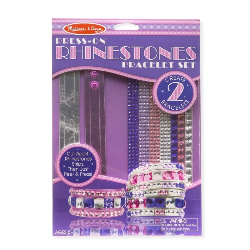 Melissa & Doug Ékszerek, Kristály karkötő készítő szett
