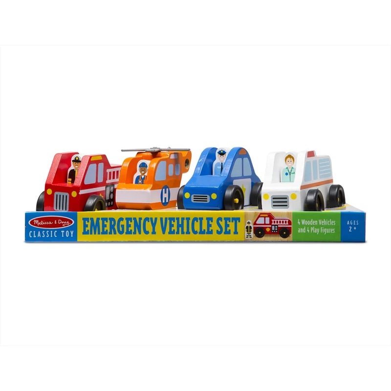 Melissa & Doug Fa jármű, Vészhelyzet járművei