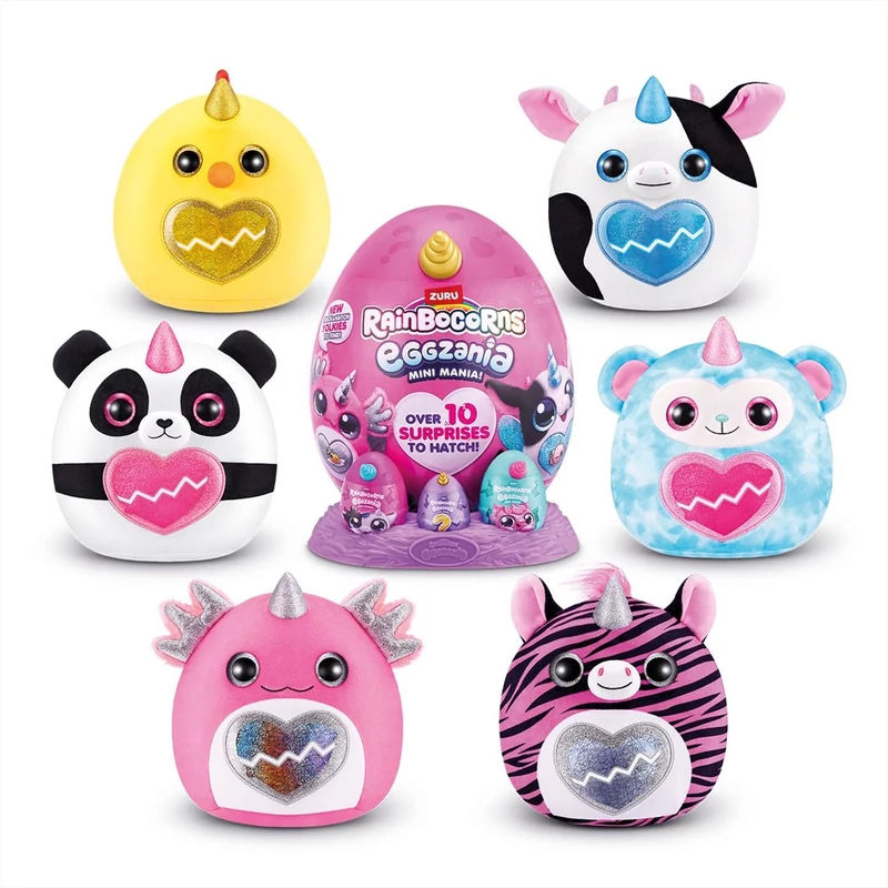 Rainbocorns Eggzania mini meglepetés tojás, 1. sorozat