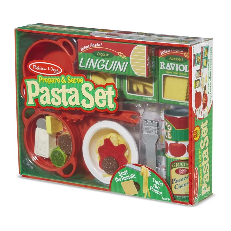 Melissa & Doug Sütés-főzés, Tésztafélék