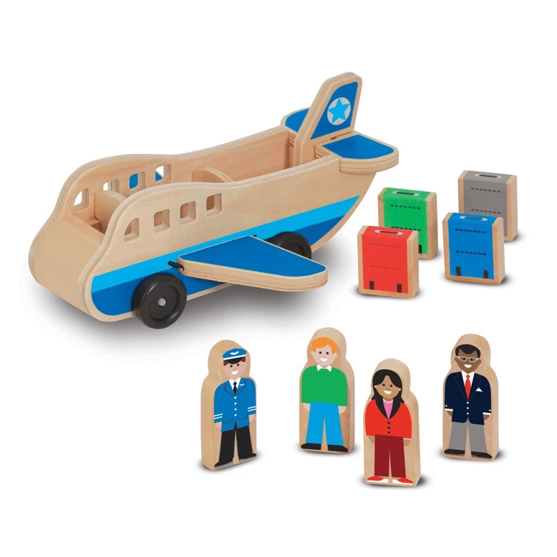 Melissa & Doug Fa jármű, Repülő kiegésztőkkel