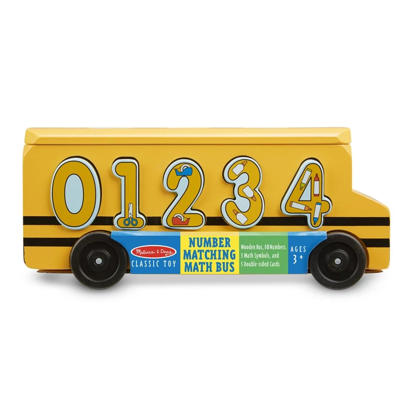 Melissa & Doug Fa jármű, Számos formarendező iskolabusz