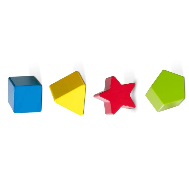 Melissa & Doug Színes fa formarendező készségfejlesztő játék
