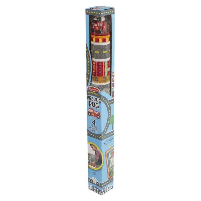 Melissa & Doug Játszószőnyeg 100x90 cm, vészhelyzet