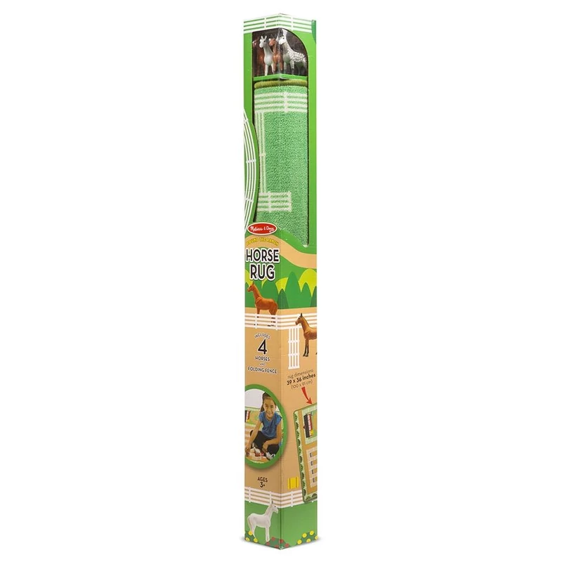 Melissa & Doug Játszószőnyeg 100x90 cm, lovak