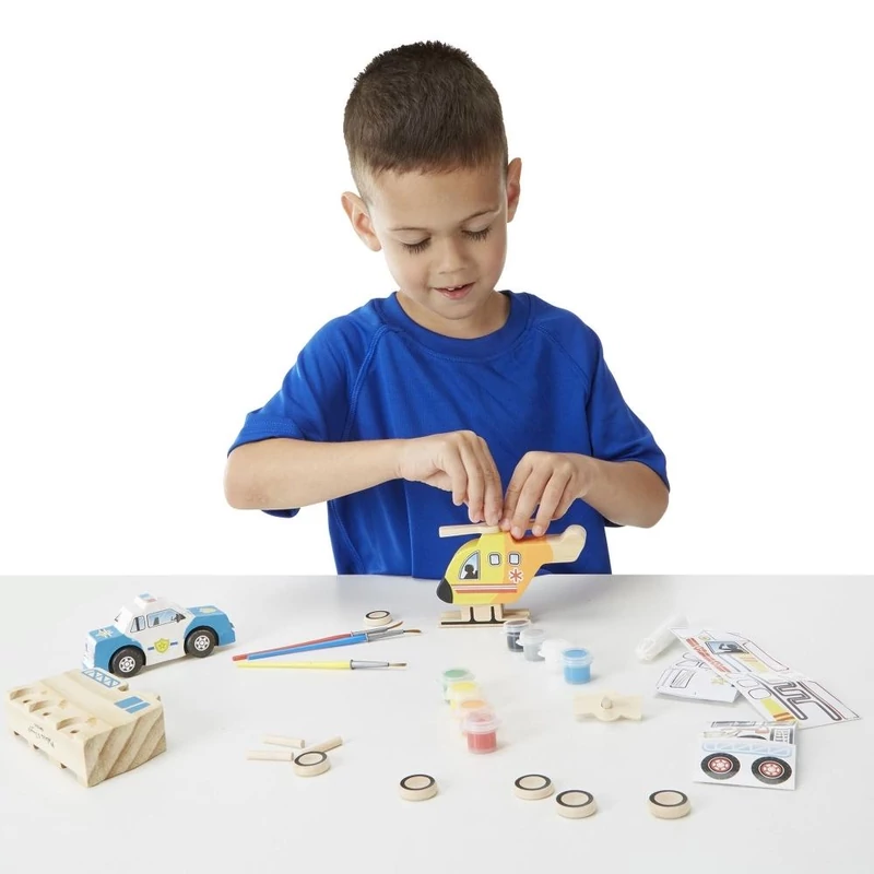 Melissa & Doug Kreatív Játék, Vészhelyzet járművei