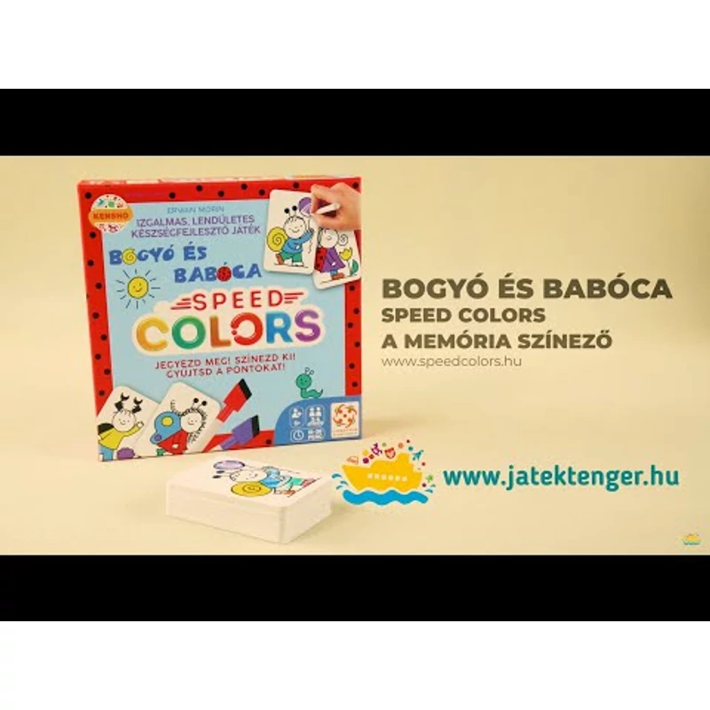 Speed Colors Bogyó és Babóca társasjáték