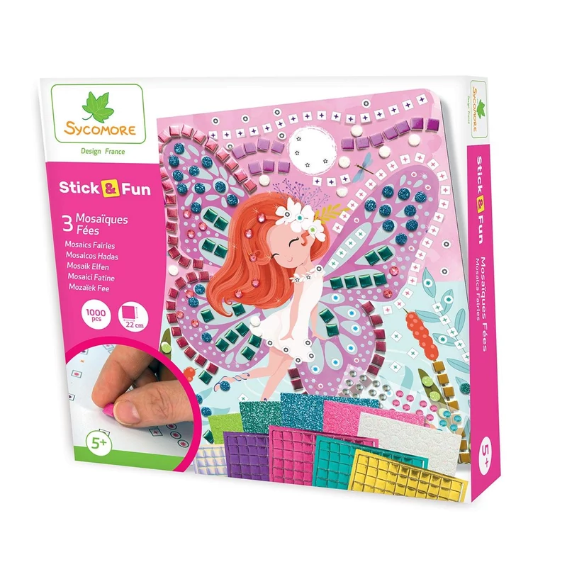 Sycomore Stick'n Fun mozaikkép-készítő - tündérek