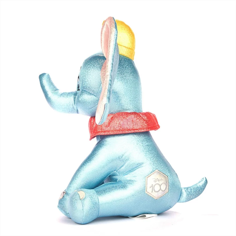 Csillogó Disney 100. évfordulós plüss, 30 cm - Dumbo (Limitált kiadás)