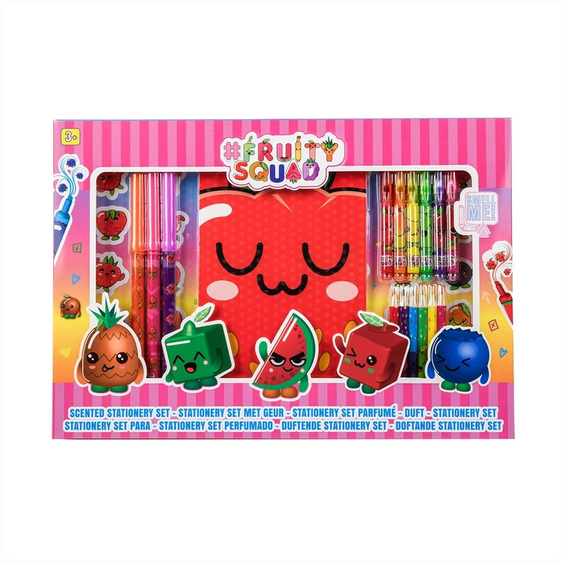 Canenco FruitySquad Illatos írószerkészlet jegyzetfüzettel