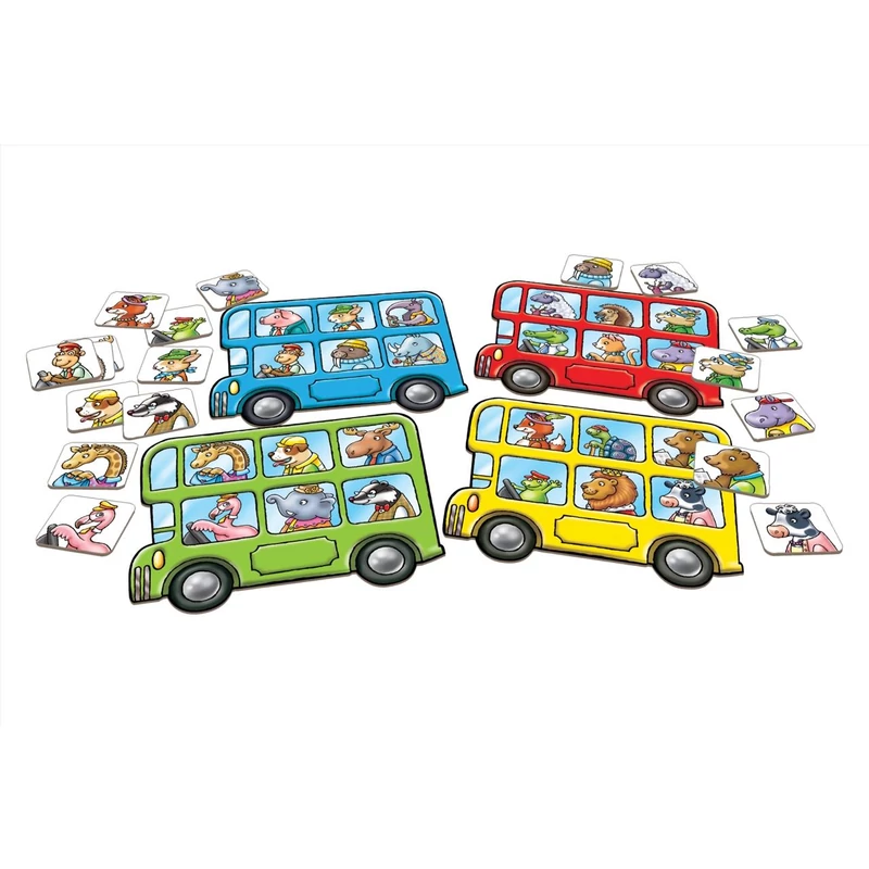 Orchard Toys Mini játék - Kisbusz bingó