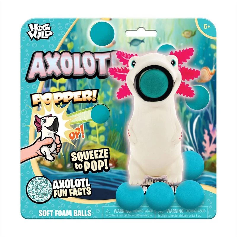 Zing Popper - Axolotol kilövő labdákkal
