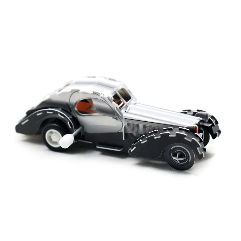 Felhúzható 3D puzzle - szürke oldtimer