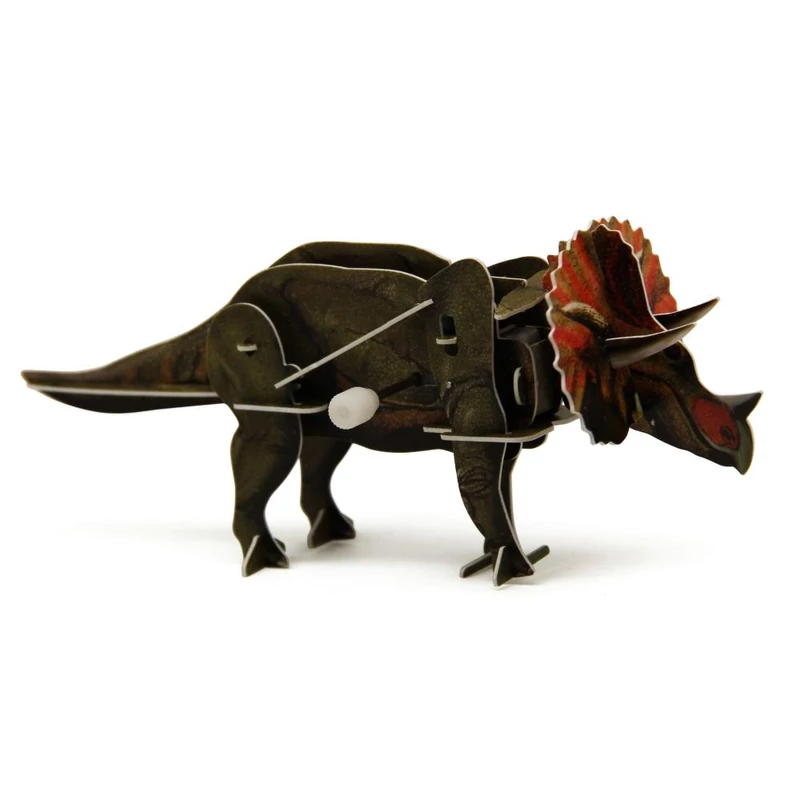 Felhúzható 3D puzzle - Triceratops