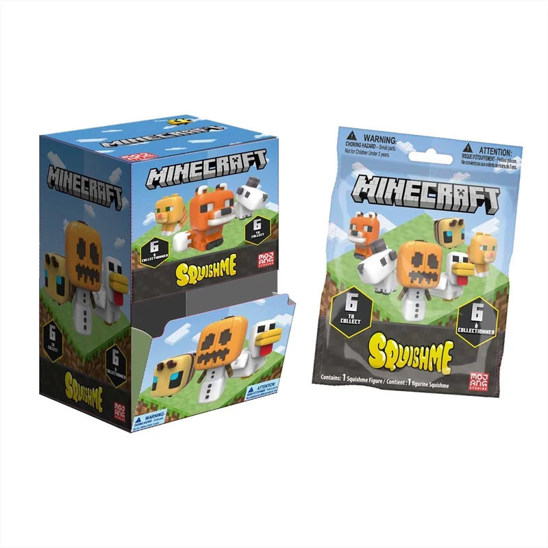 SquishMe Minecraft figura - többféle