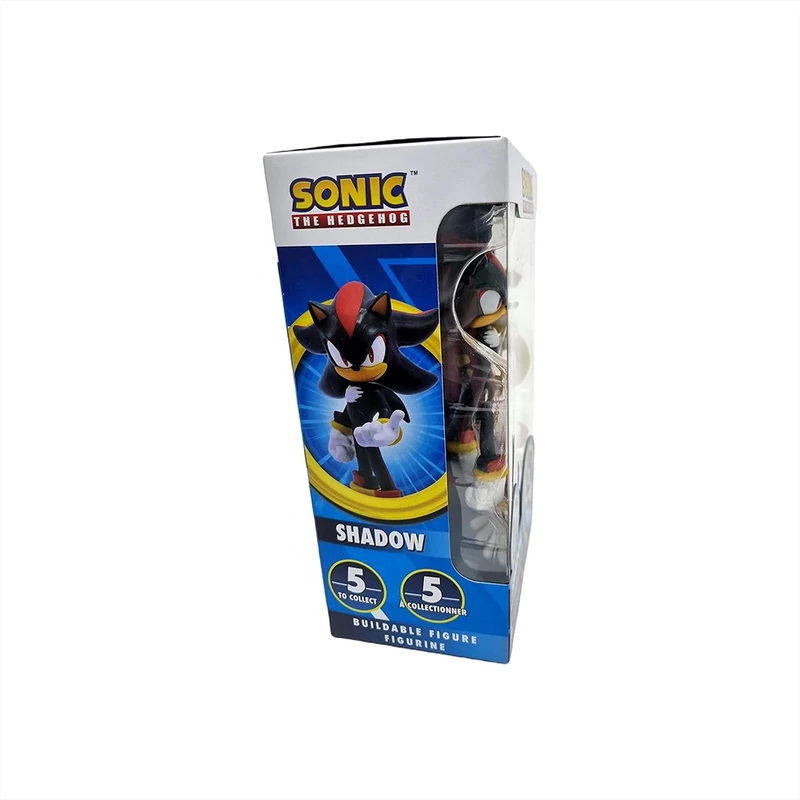 Sonic, a sündisznó összerakható figura, 18 cm - Shadow, a sündisznó