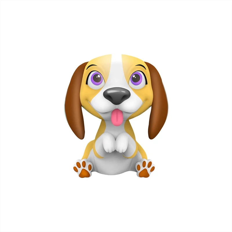 Washy Friends Color Reveal Pancsoló kutyusok káddal és 5 kiegészítővel - Beagle