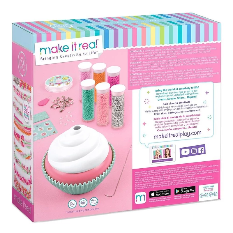 Make It Real Muffin gyöngyfűző