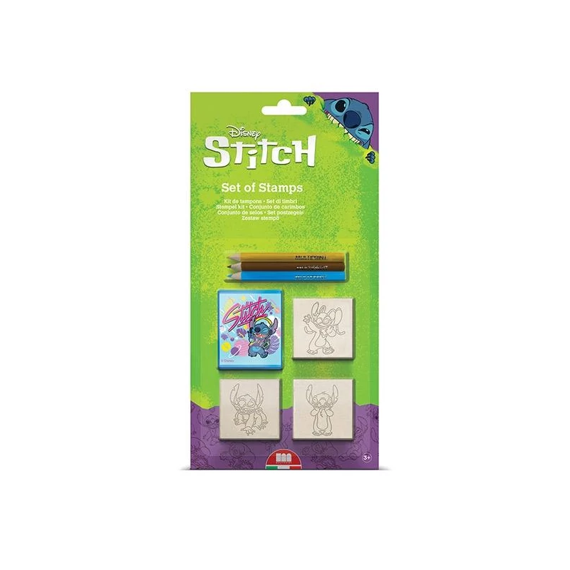 Stitch bélyegzőszett