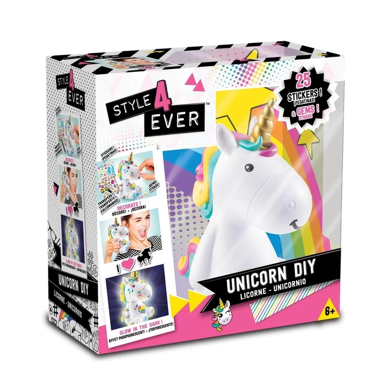 Style 4 Ever Díszítsd fel unikornis