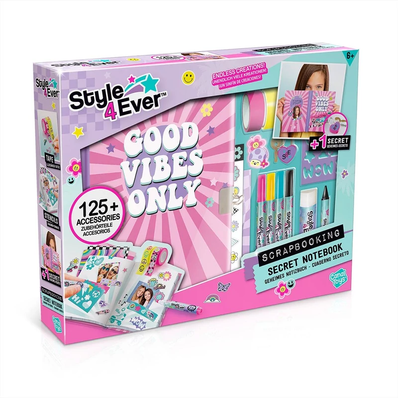 Style 4 Ever Scrapbooking titkos napló