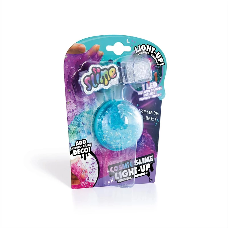So Slime LED-del világító kozmikus slime, 1 db-os, többféle