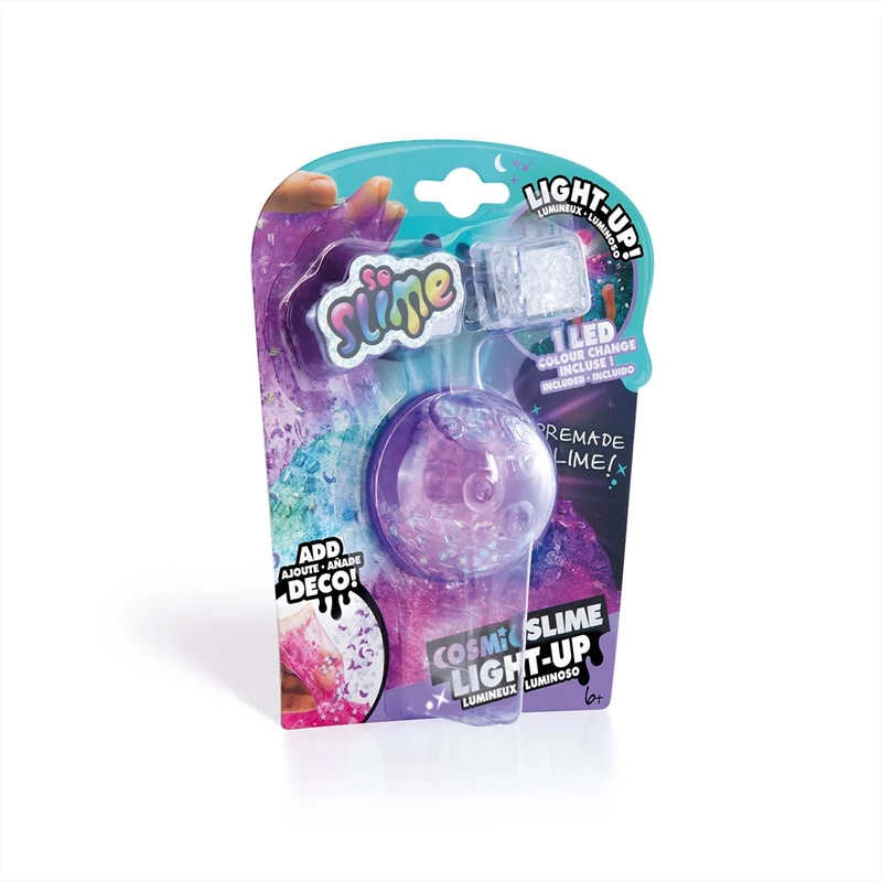 So Slime LED-del világító kozmikus slime, 1 db-os, többféle