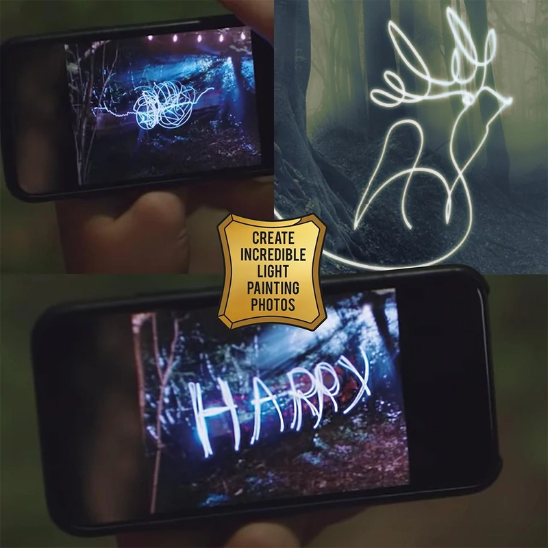 Harry Potter világító varázspálca - Luna, 18 cm