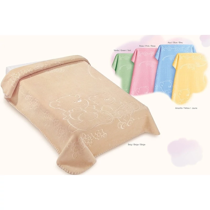 Belpla Baby perla pléd (518) 110*140 white-tasakos