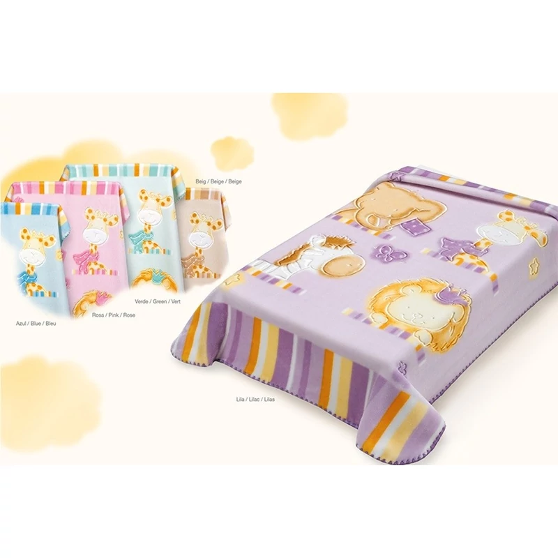 Belpla Baby perla gold pléd (542) 110*140 beige -tasakos