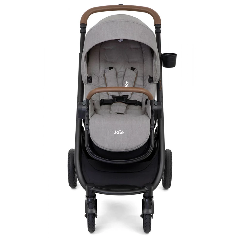 Joie Versatrax babakocsi szett i-Snug 2 hordozó + Ramble XL mózeskosár Pebble