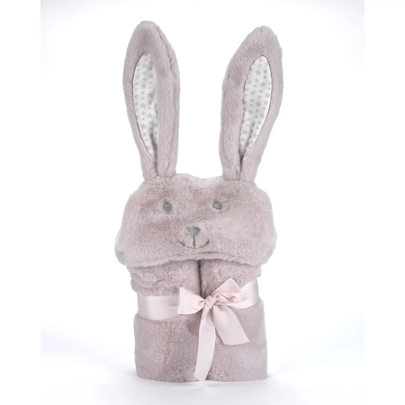 Mora POMPON RABBIT P88 pléd 75*95  02-beige - dobozos
