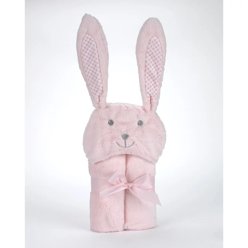 Mora POMPON RABBIT P88 pléd 75*95  04-pink - dobozos