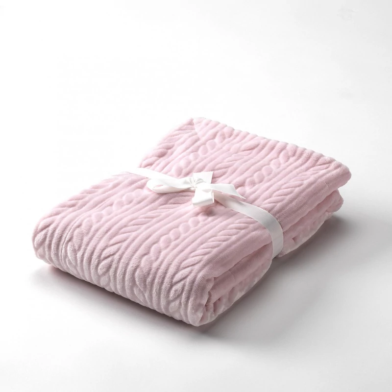 Mora Mimos G84 pléd 80*110 04-rosa -dobozos