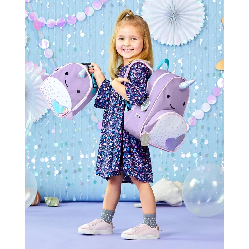 Skip Hop Zoo uzsonnás táska Narvál