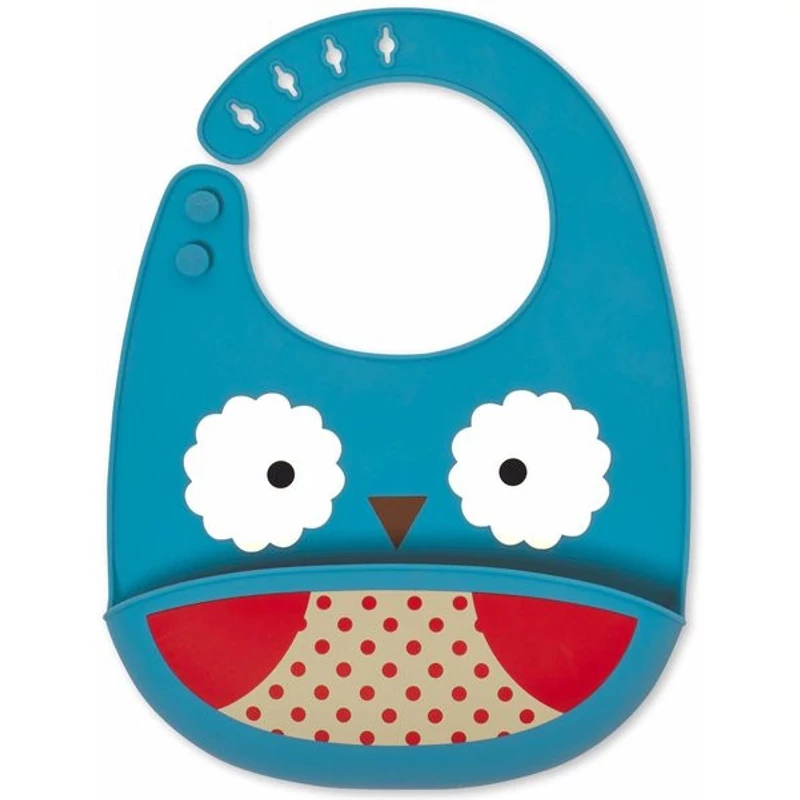 Skip Hop Zoo szilikon előke Bagoly