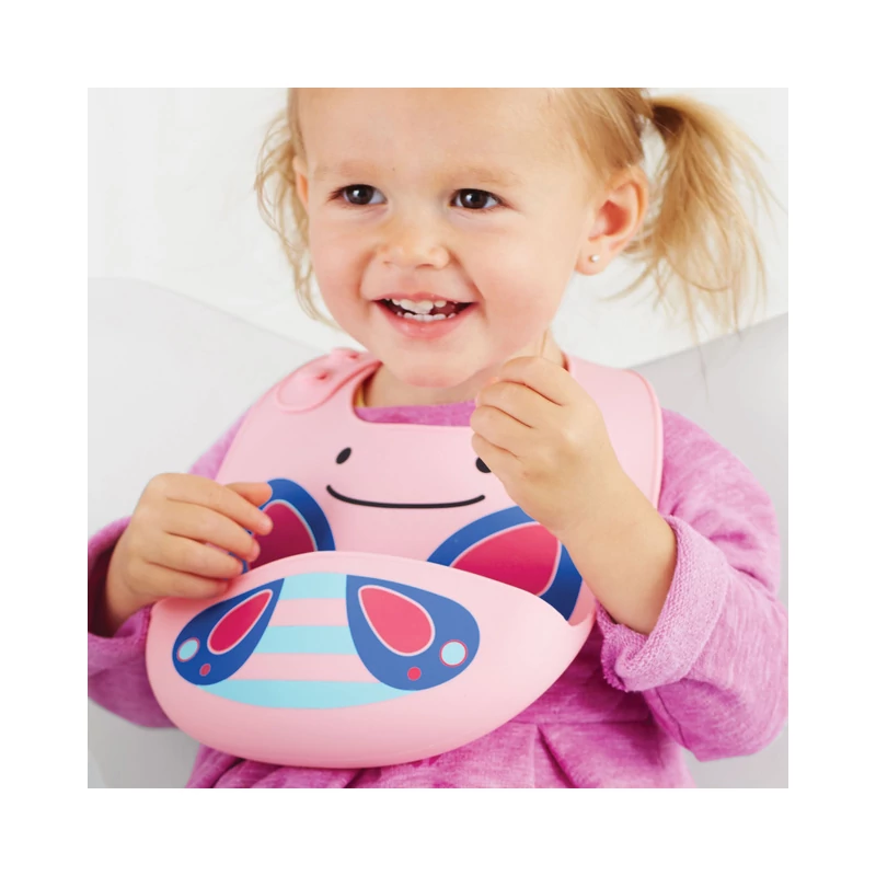 Skip Hop Zoo szilikon előke Pillangó