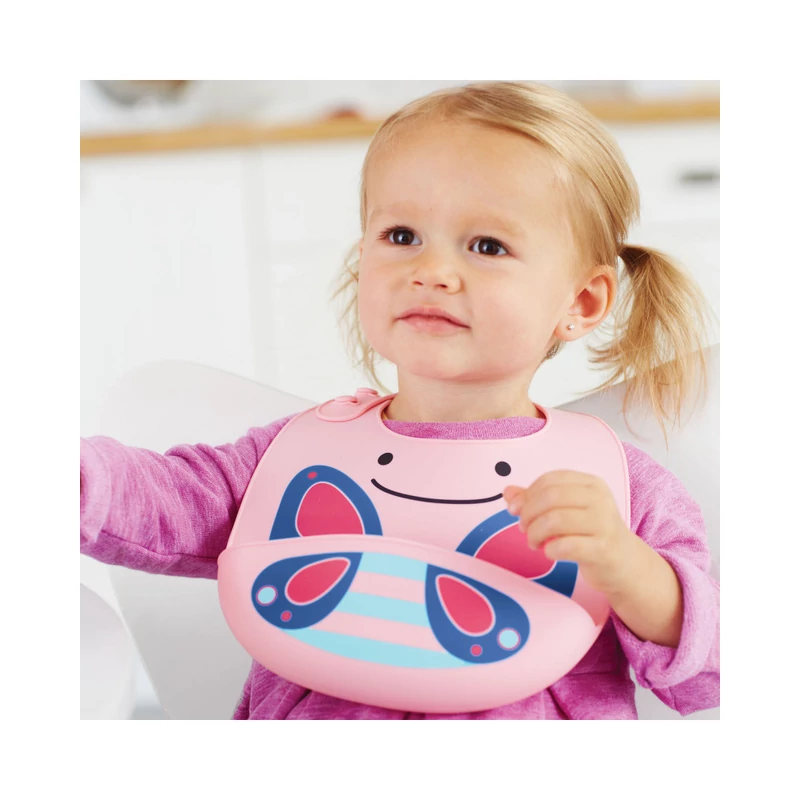 Skip Hop Zoo szilikon előke Pillangó