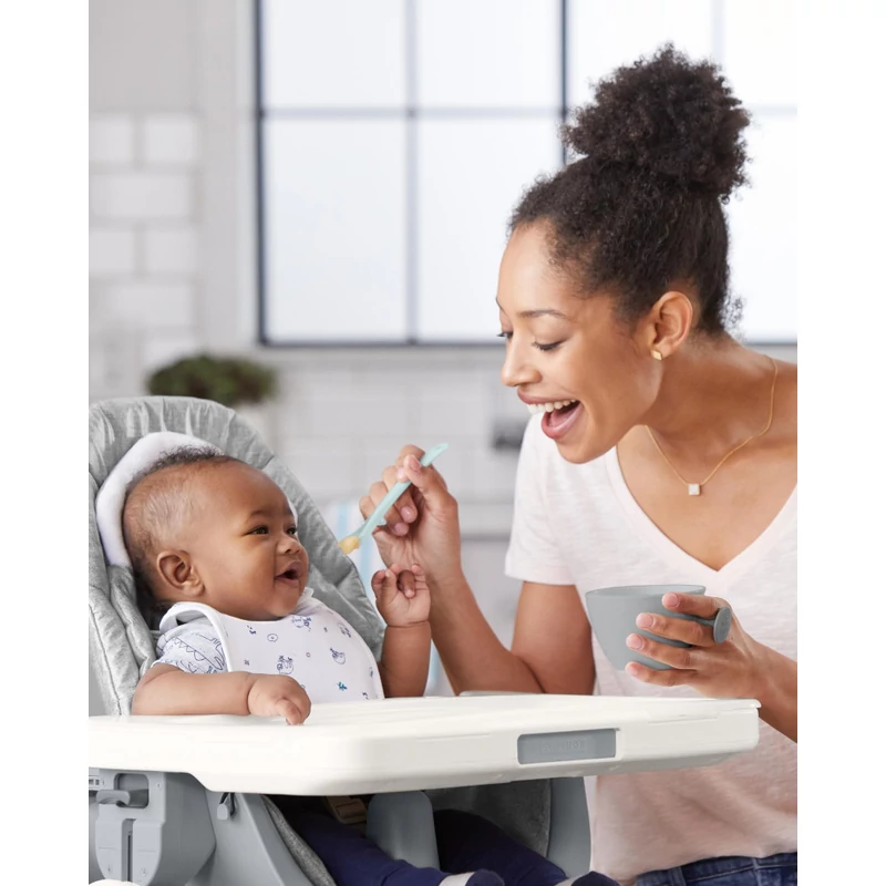 Skip Hop Easy-Feed Soft Kanál 2db Szürke/kék