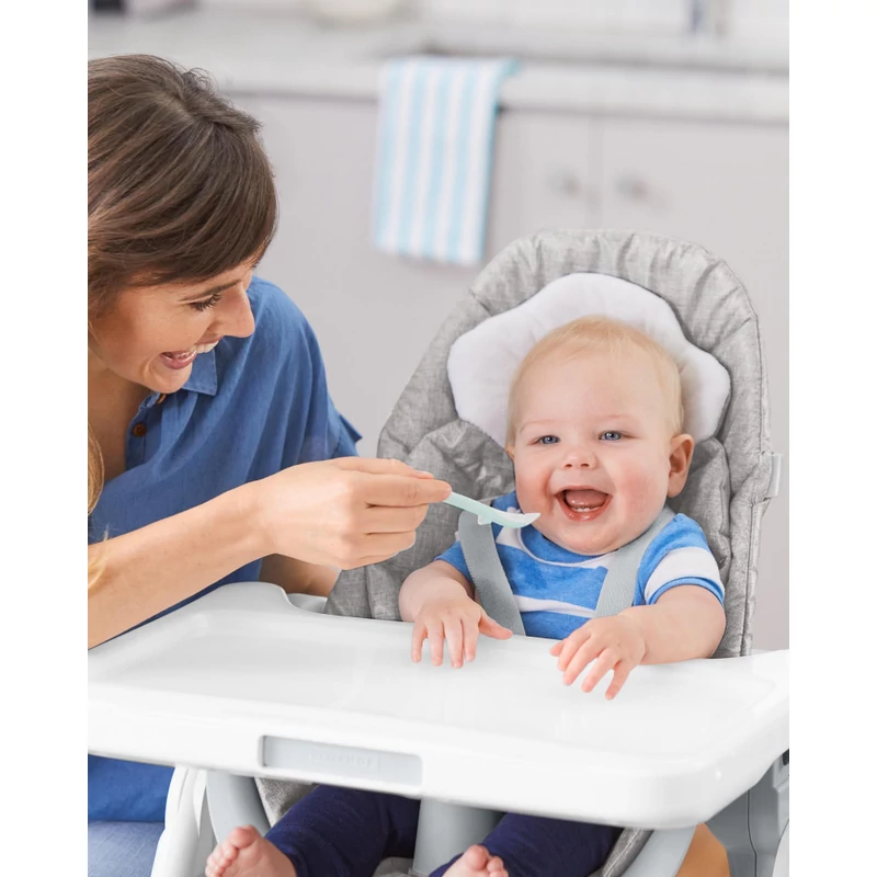 Skip Hop Easy-Feed Soft Kanál 2db Szürke/kék