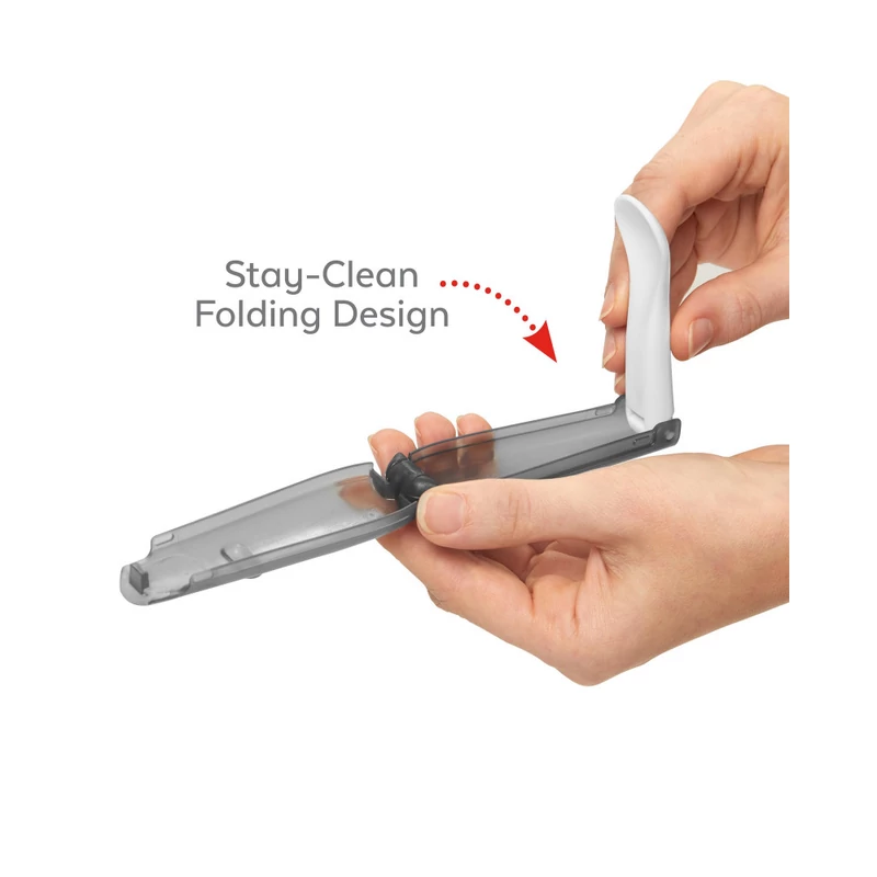 Skip Hop Easy-Fold utazási kanál 2db szürke/zöld