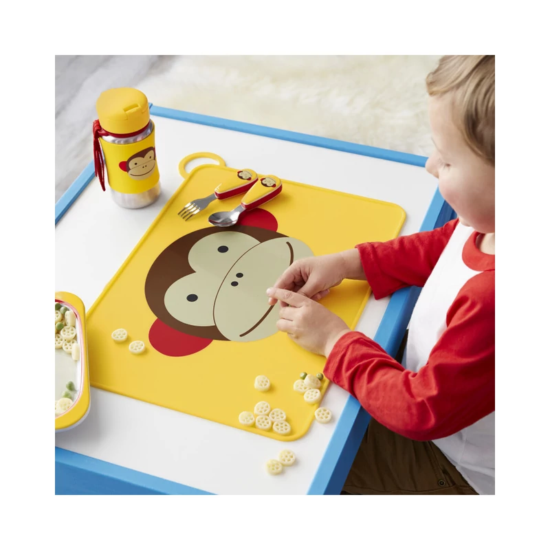 Skip Hop Zoo Majom - szívószálas termosz