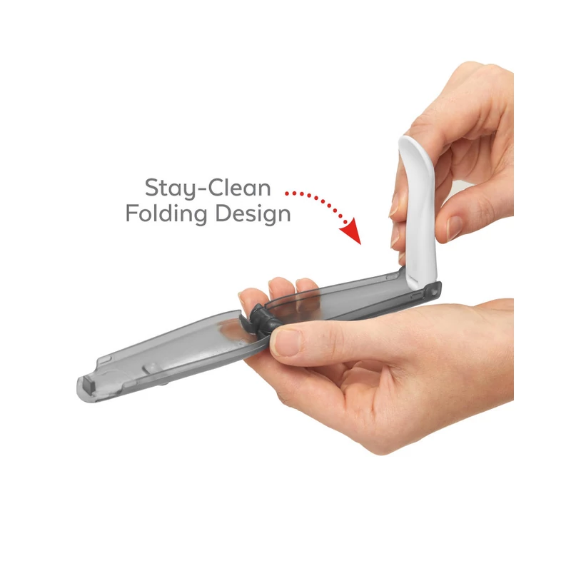 Skip Hop Easy-Fold utazási kanál 2db szürke/pink