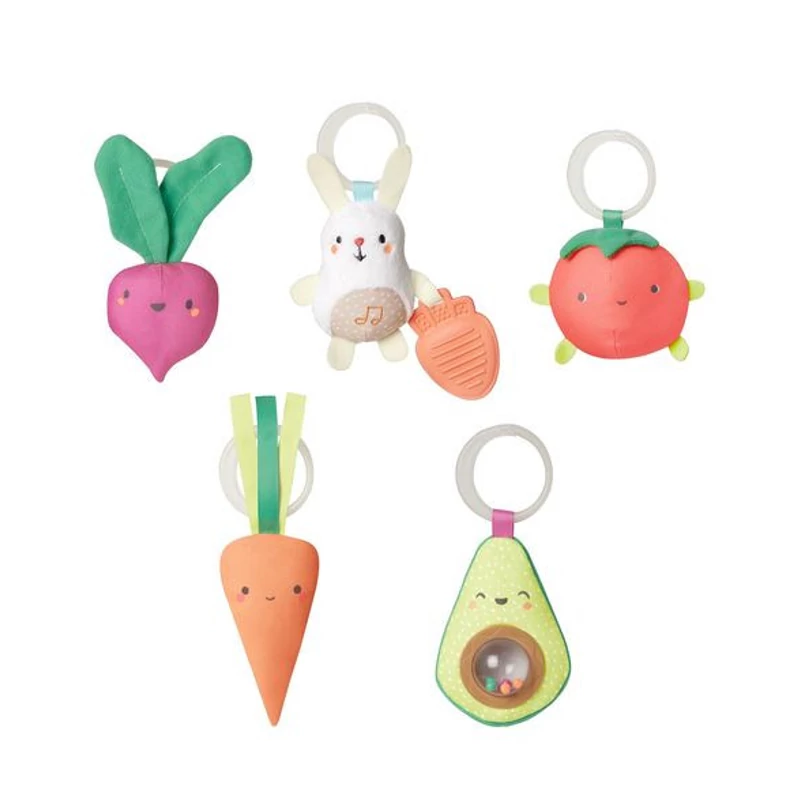 Skip Hop játszószőnyeg játékhíddal Farmstand Grow