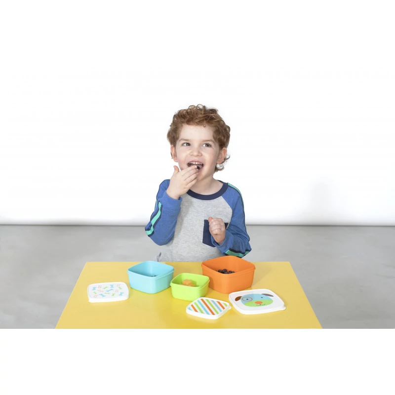 Skip Hop snacktároló szett 3 db-os Kutya