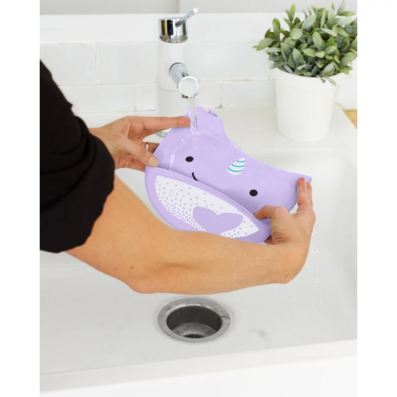 Skip Hop Zoo szilikon előke Narvál
